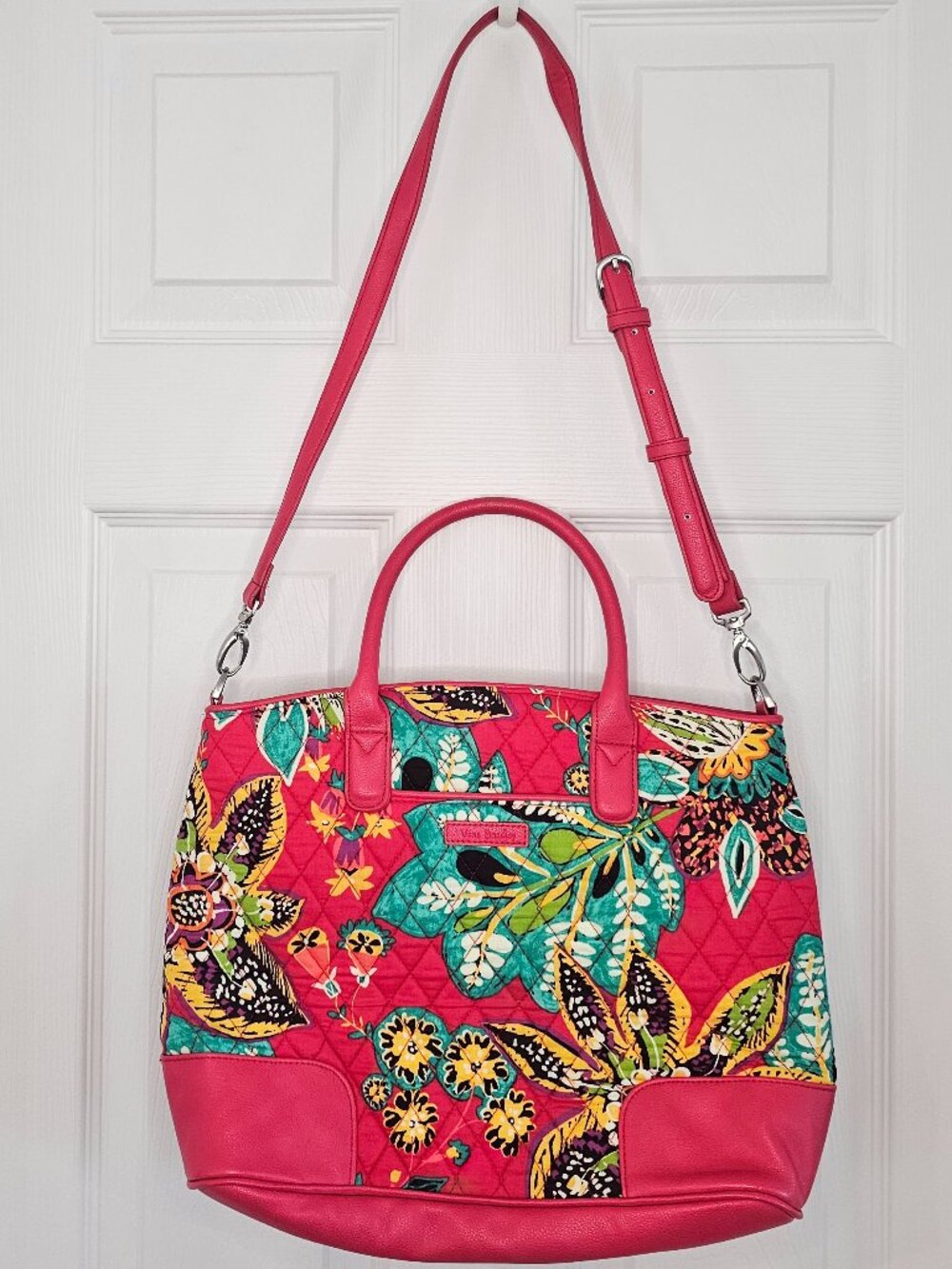 NWT Vera Bradley Day Off Satchel Rumba Crossbody Purse Hipster Bag Handbag Tote